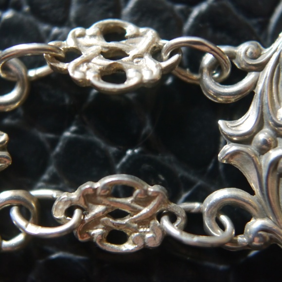Antique Hallmarked Silver Reynolds Angels Christening Belt, Baptism Belt, Bab… - Picture 5 of 12